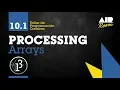 PROCESSING 10 1 Creating Arrays In Spanish