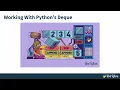 Working With Python s deque Getting Started Items Efficiently