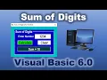 Sum of Digits of a Number Visual Basic 6 0