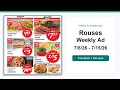 Rouses Weekly Ad 26 - 26 Top Deals