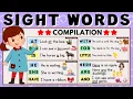 SIGHT WORDS SENTENCES COMPILATION PRACTICE READING ENGLISH LEARN TO READ TEACHING MAMA