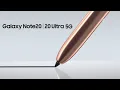 Galaxy Note20 Ultra Introduction Film Samsung