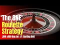 Download Lagu 'The One' Roulette Strategy- Low $400 Buy In, $7 Starting Bet!