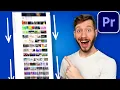 How To Create Website Scrolling Display Effect In Premiere Pro