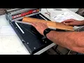 Can You Use a Vinyl Floor-Tile Cutter for Thick Laminates Pergo Unboxing Demo