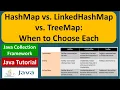 HashMap vs LinkedHashMap vs TreeMap When to Choose Each Java Collection Framework