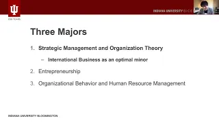 IU Kelley P Program Structure Kelley
