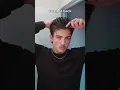 Brush back hairstyle tutorial