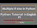 Multiple if else in Python