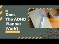 Does The AD Planner Actually Work