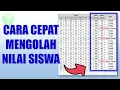 Download Lagu Cara Cepat Mengolah Nilai Siswa