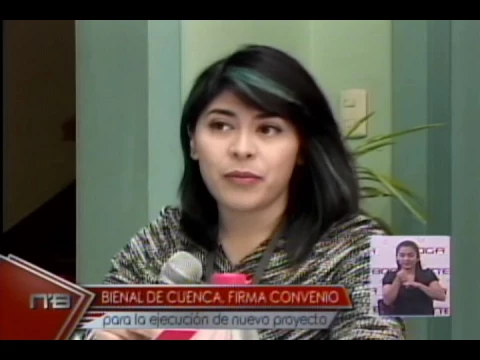 Bienal de Cuenca firma convenio para la ejecución de nuevo proyecto