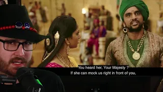 bahubali english dubbed scene reaction 