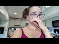 Something Went Wrong outside during our RV DIY Bedroom Makeover