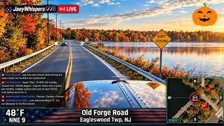 10/22 Joey Whispers 1776 LIVE IRL POV in The Red Baron Peterbilt #Live #Starlink