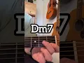 Guitar chords Dm7