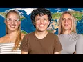 Americans Try to Label World Map