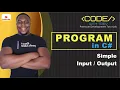Simple Program in C Trevoir Williams