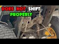 Yard Man Variable Speed Riding Mower by MTD Not Shifiting Properly