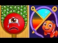 Hungry Balls Vs Pet Me Maze Puzzle Max Level SpeedRun Challenge Walkthrough Gravity Swap