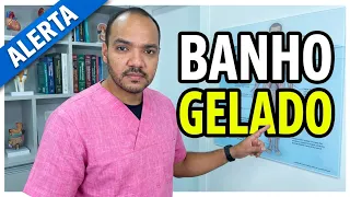 BANHO COM ÁGUA FRIA: Entenda os benefícios  e RISCOS do banho COM ÁGUA FRIA/GELADA