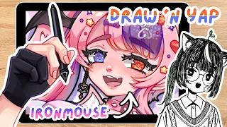 Draw & Chat with me! ✏️ New puppy, digital vs traditional art + more⭐