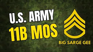 US Army 11B MOS Infantryman