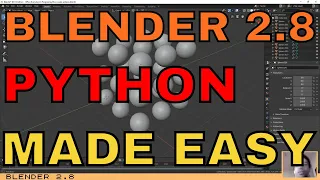 BLENDER 2 8 PYTHON MADE EASY