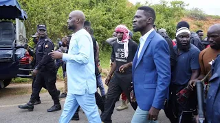 BOBI WINE BYASUUBIZA E MBARA BIBINO SANY QKAMBER COMEDY 