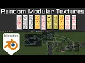 Random Modular Textures in Blender