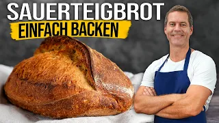 Sauerteigbrot backen einfach - ohne Knetmaschine
