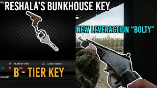 Reshala s Bunkhouse Key and new Lever Action Rifle Escape from Tarkov