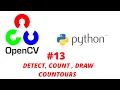 Belajar OpenCV with Python Detect Count Draw Contours