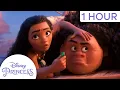Download Lagu Best of Moana \u0026 Maui's Wild Adventures | 1 Hour Compilation | Disney Princess