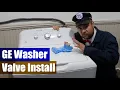 GE Washer Leaking Water into Tub - Water Valve Replacement