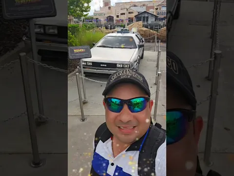 ME EMCINTRE EL BONITO DELOREAN DE LA PELICULA BACK TO THE FUTURE 😍🥰 #isidroaventuras