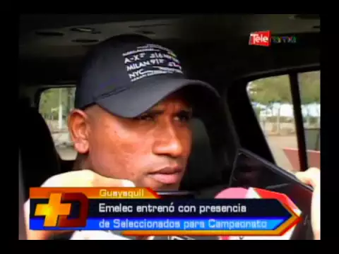 Emelec entrenó con presencia de seleccionados para campeonato