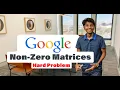 AlgoWorkout Google Interview Question on Matrices