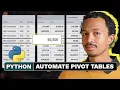 Excel Pivot Tables but it s in Python Live Streamlit Demo