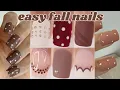 easy fall nail ideas New Fall nail art compilation 2025 nail inspo