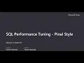SQL Performance Tuning Pinal Style 20260311 190609 Meeting Recording