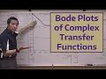 Bode Plots of Complex Transfer Functions