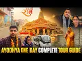 Lagu Ayodhya 1 Day Complete Tour Plan itinerary for Family 