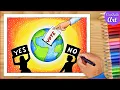 Democracy Day Drawing Voters Awareness Drawing National Voters Day Drawing
