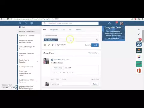 Edmodo - Monitoring Posts