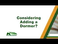 What are Dormers and Do they Need Gutters