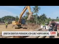 Jembatan Sementara Penghubung Aceh-Sumut Hampir Rampung