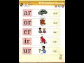 R Controlled Vowels
