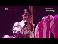 Becky G Sin Pijama Ft  Natti Natasha Presentación MTV Miaw 2018