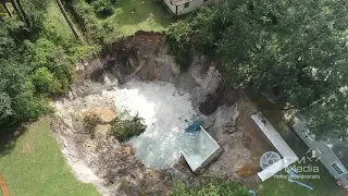 Gainesville Florida Sinkhole Perlman s Sinkhole Progression